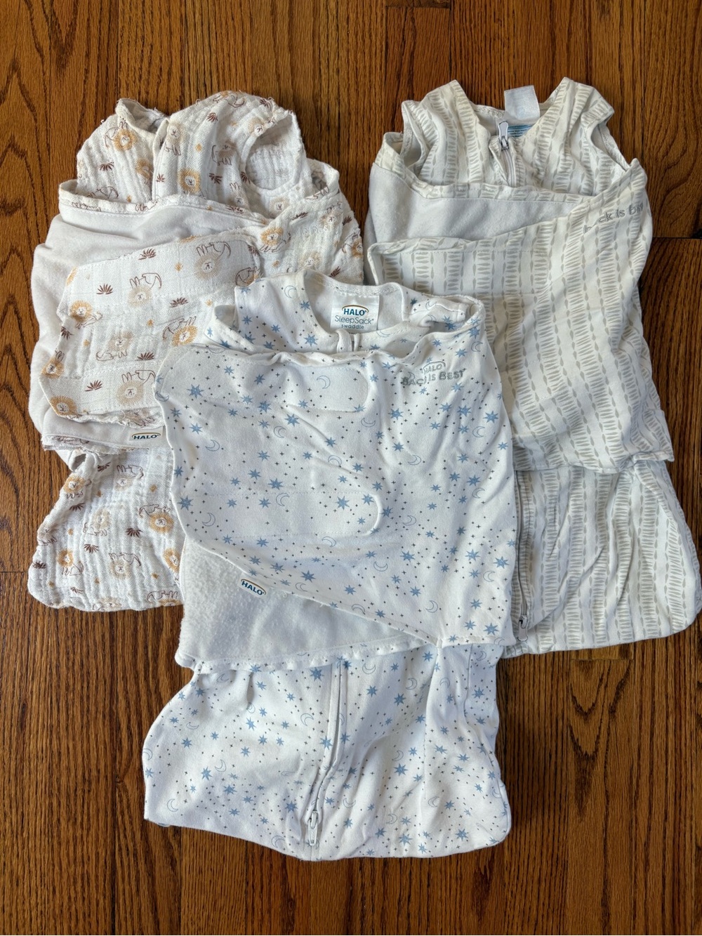 3 Halo Swaddles